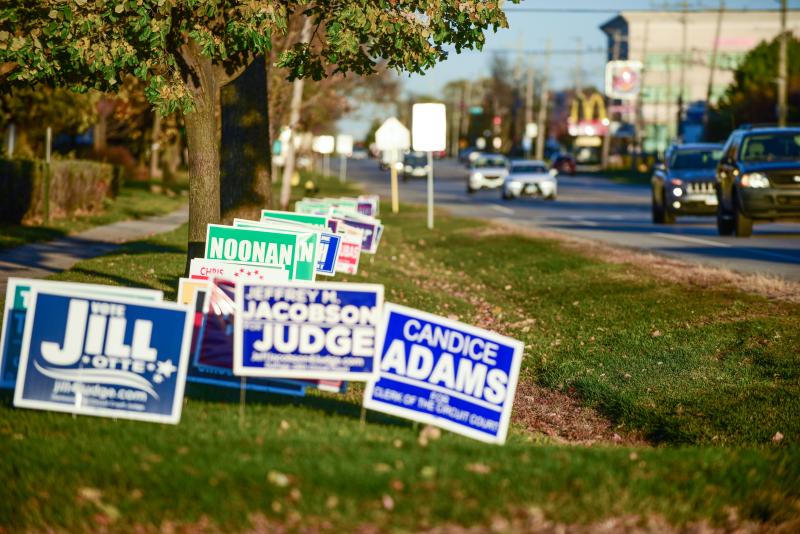 Campaign posters